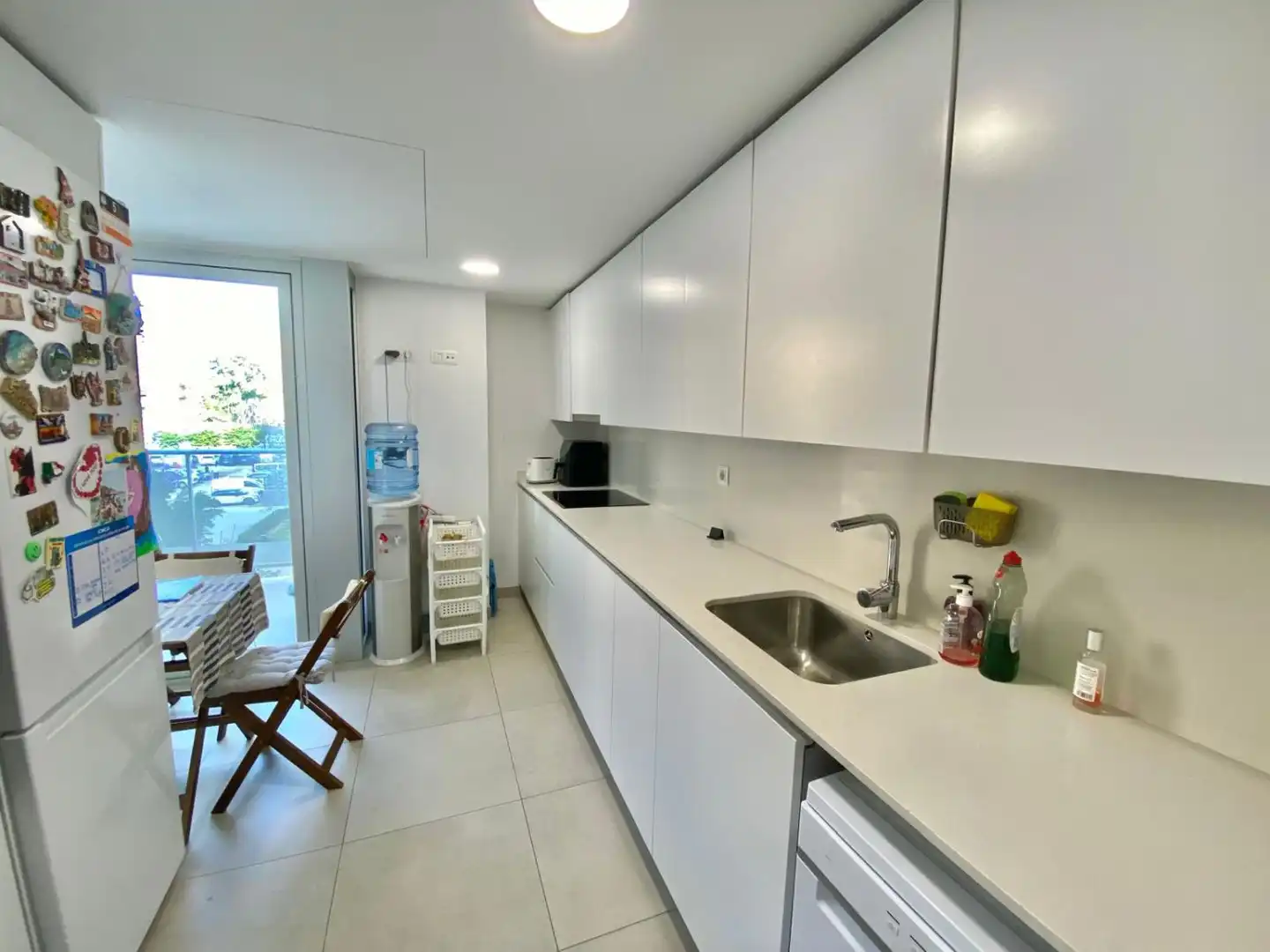 Kitchen of Flat for sale in Valencia  with Air Conditioner, Parquet flooring and Storage room