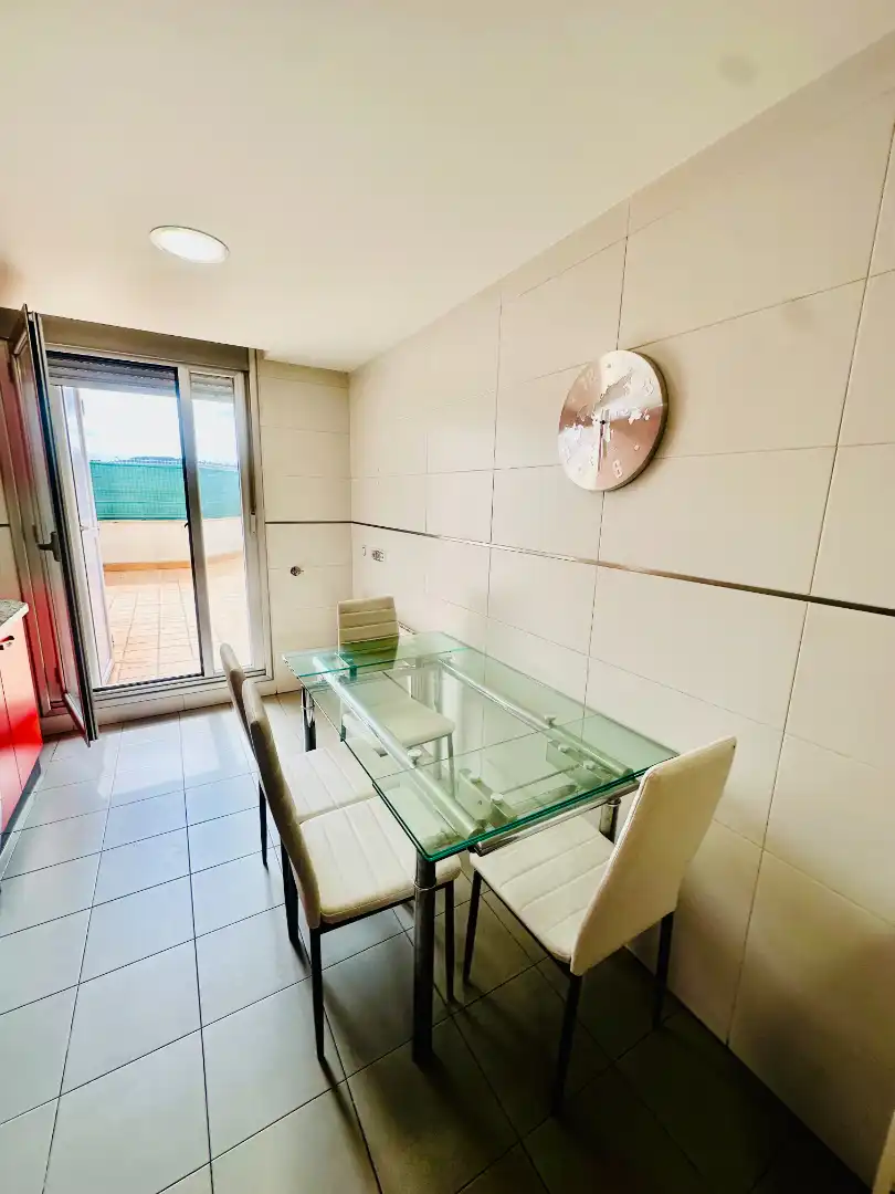 Dining room of Apartments for rent in León Capital   with Heating, Parquet flooring and Terrace