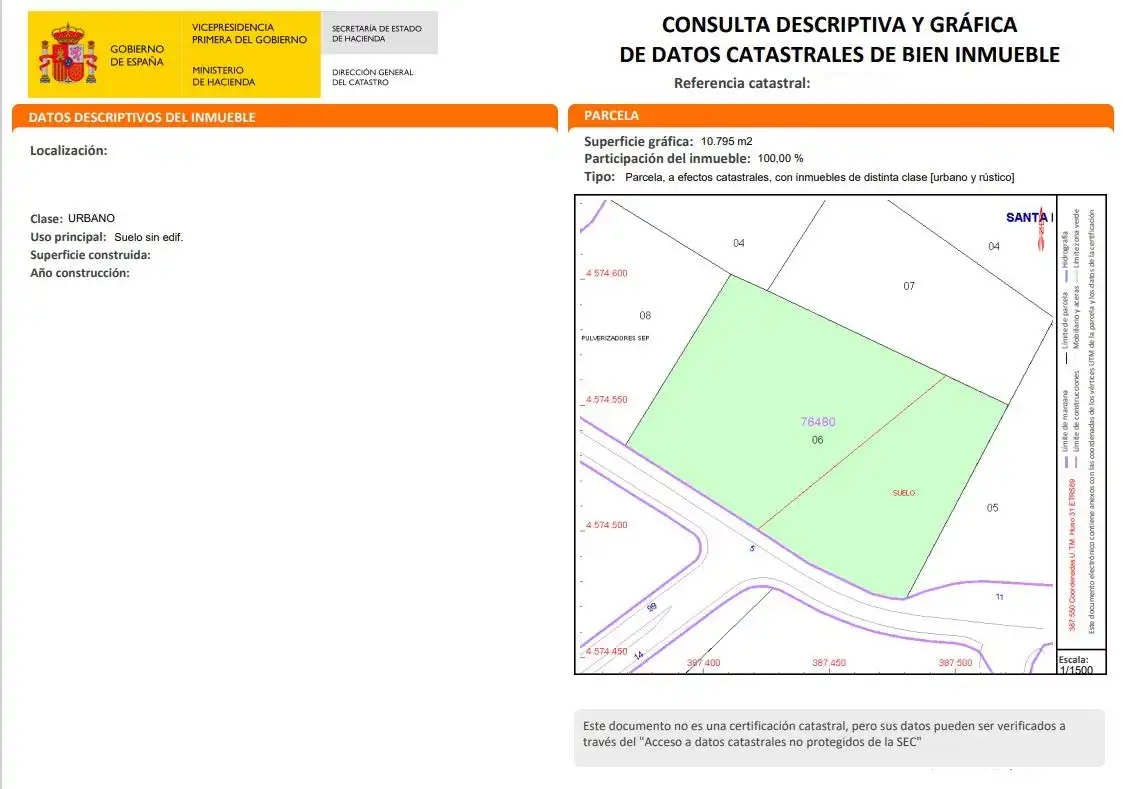 Terreno industrial en venta en Santa Margarida I Els Monjos