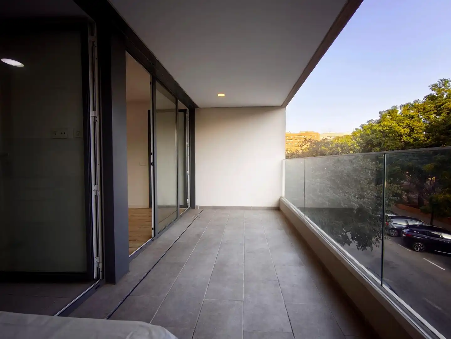 Terraza de Piso de alquiler en Valencia con Aire acondicionado, Calefacción y Parquet