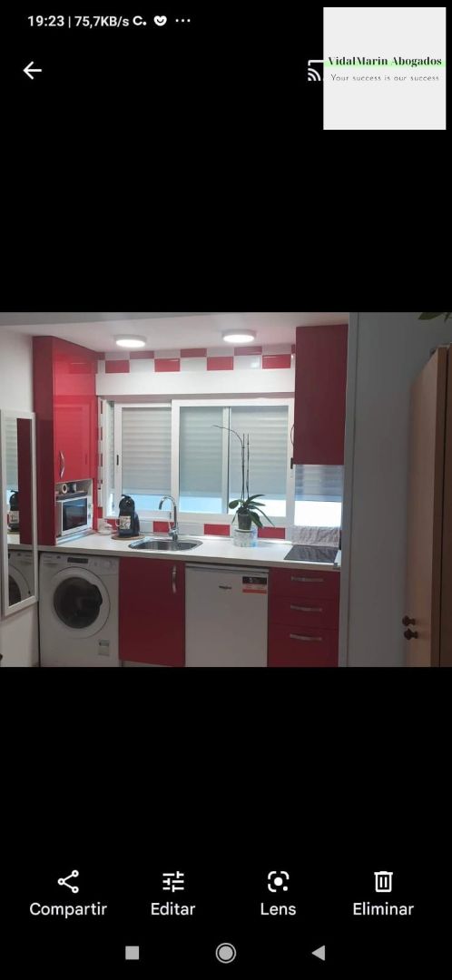 Estudi de lloguer a Carrer Capitán Juan Martí, Centro