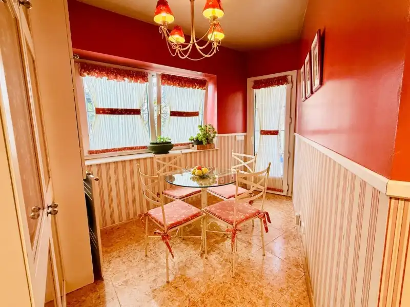 Dining room of Houses for sale in El Espinar  with Heating, Private garden and Terrace