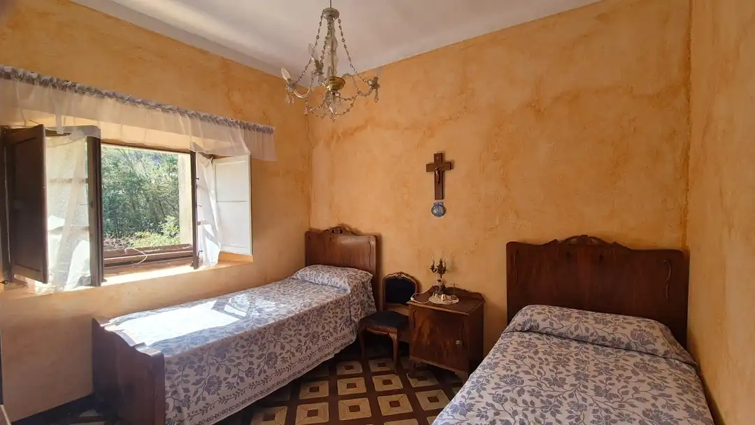 Schlafzimmer von Haus oder Chalet zum Verkauf in Puente la Reina / Gares mit Privatgarten, Terrasse und Möbliert