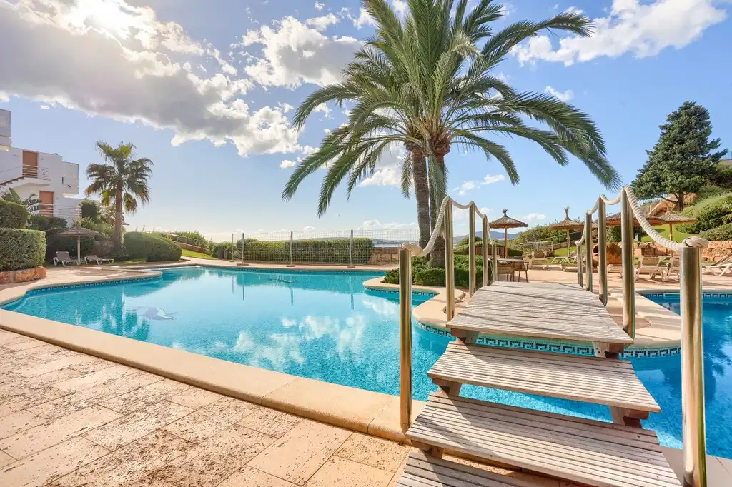 Piscina de Apartamento en venta en Calvià con Aire acondicionado, Jardín privado y Terraza