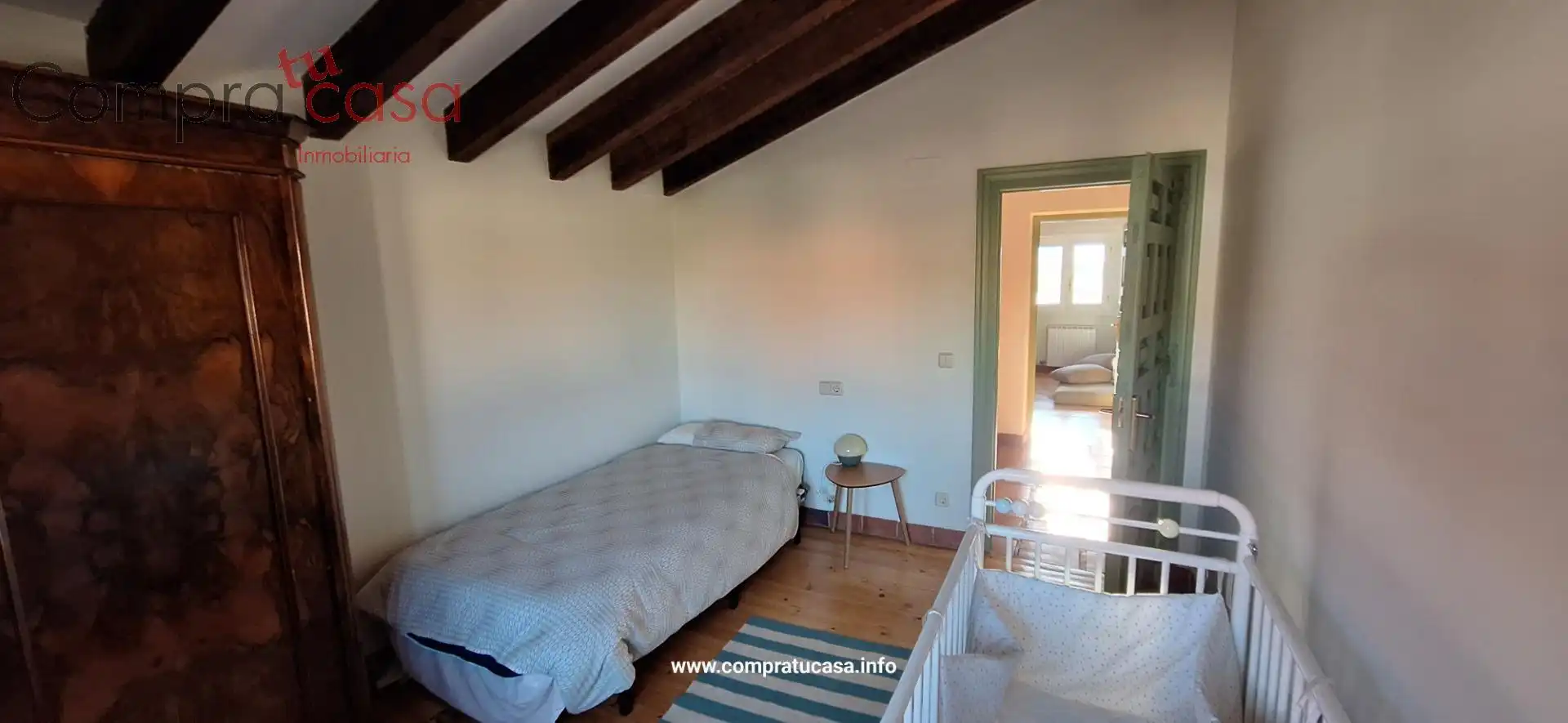 Dormitori de Casa o xalet en venda en La Lastrilla  amb Calefacció, Jardí privat i Terrassa