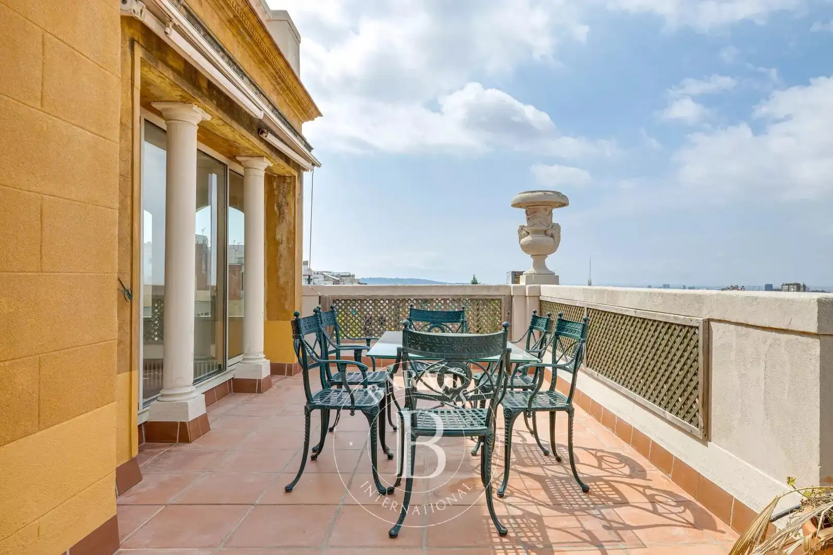 Terrasse von Wohnung zur Miete in Barcelona mit Klimaanlage, Heizung und Terrasse