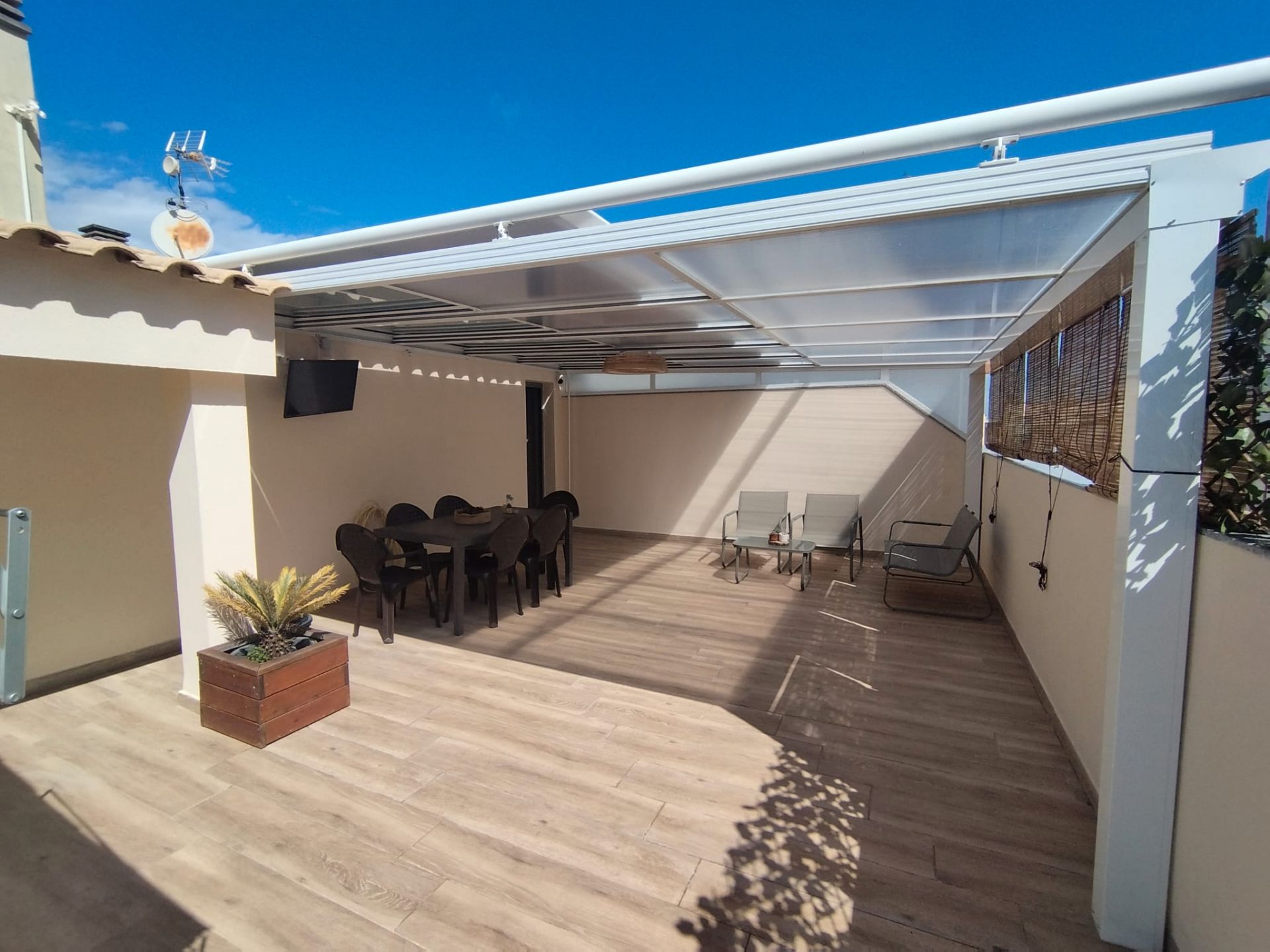 Terrassa de Dúplex de lloguer en Benicarló amb Terrassa, Moblat i Forn