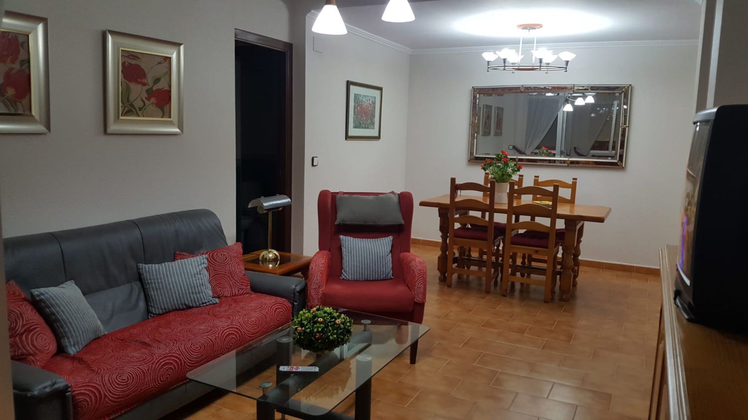 Living room of Flat to rent in  Huelva Capital  with Furnished