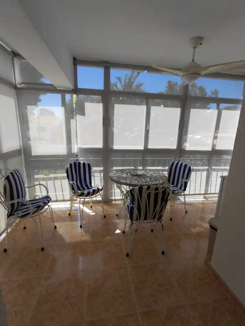 Terrassa de Apartament de lloguer en Benicasim / Benicàssim amb Terrassa, Moblat i Es permeten mascotes