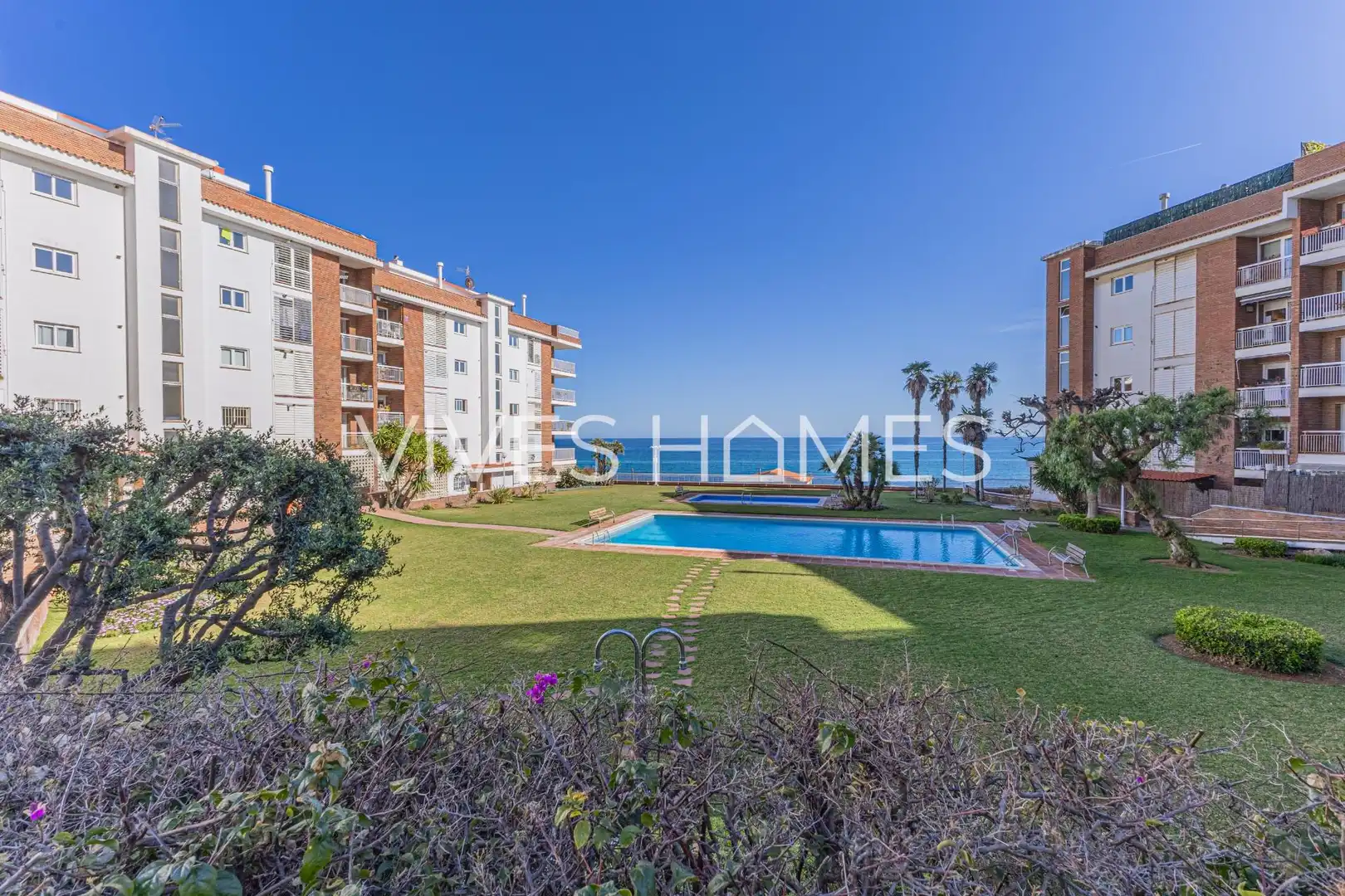 Exterior view of Flat for sale in Sant Andreu de Llavaneres  with Heating, Terrace and Furnished