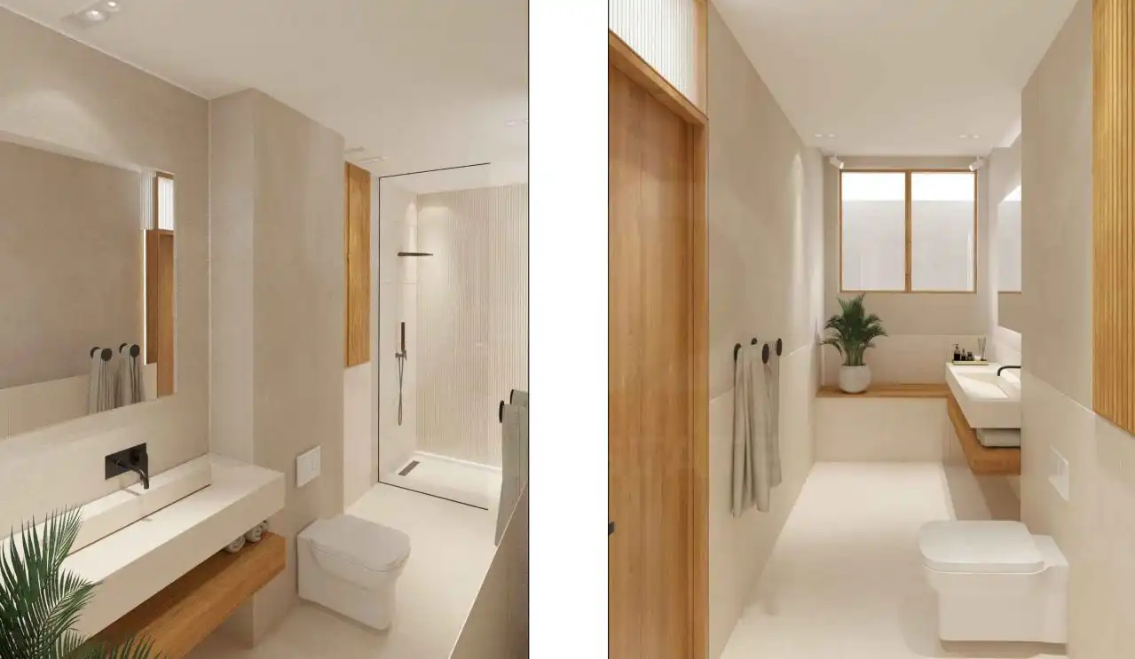 Bathroom of Houses for sale in Adeje  with Terrace and Swimming Pool