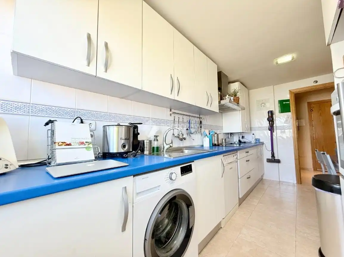 Kitchen of Flat for sale in Alovera  with Air Conditioner, Furnished and Balcony