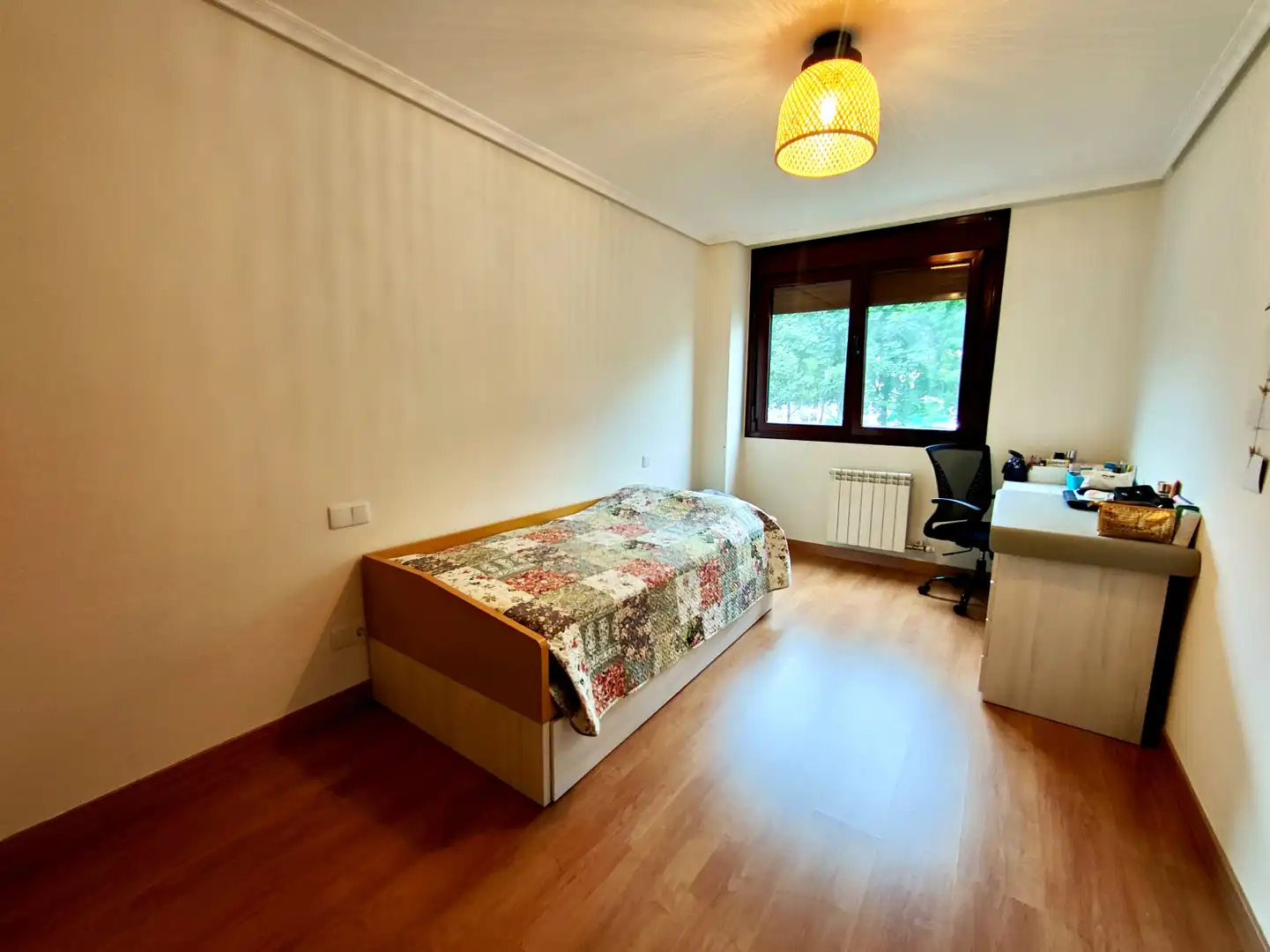 Bedroom of Flat for rent in Santander  with Heating and Parquet flooring