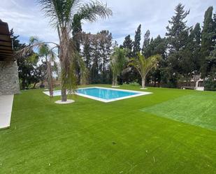 Swimming pool of House or chalet for sale in El Puerto de Santa María  with Air Conditioner, Private garden and Parquet flooring