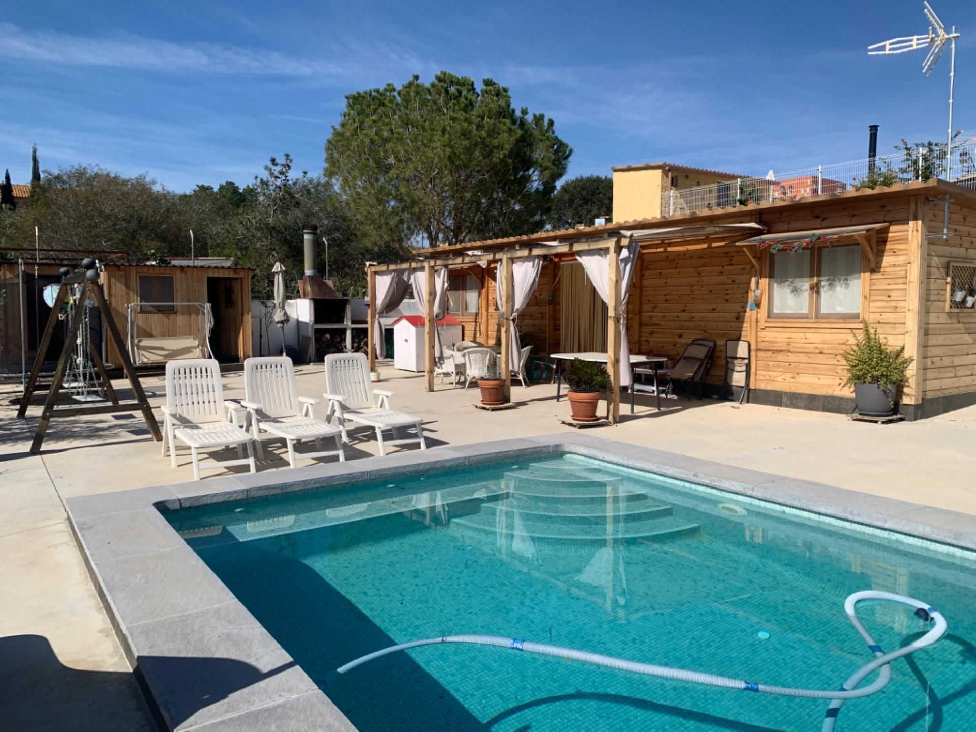 Piscina de Finca rústica en venda en  Murcia Capital amb Aire condicionat, Jardí privat i Traster