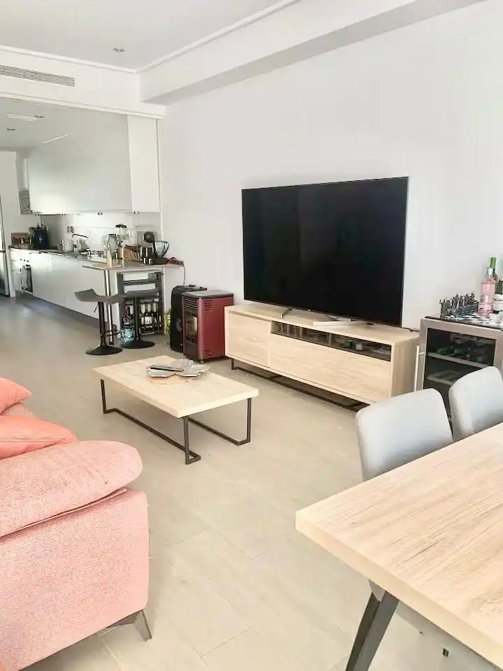 Living room of Houses for rent in Pilar de la Horadada  with Air Conditioner, Heating and Parquet flooring