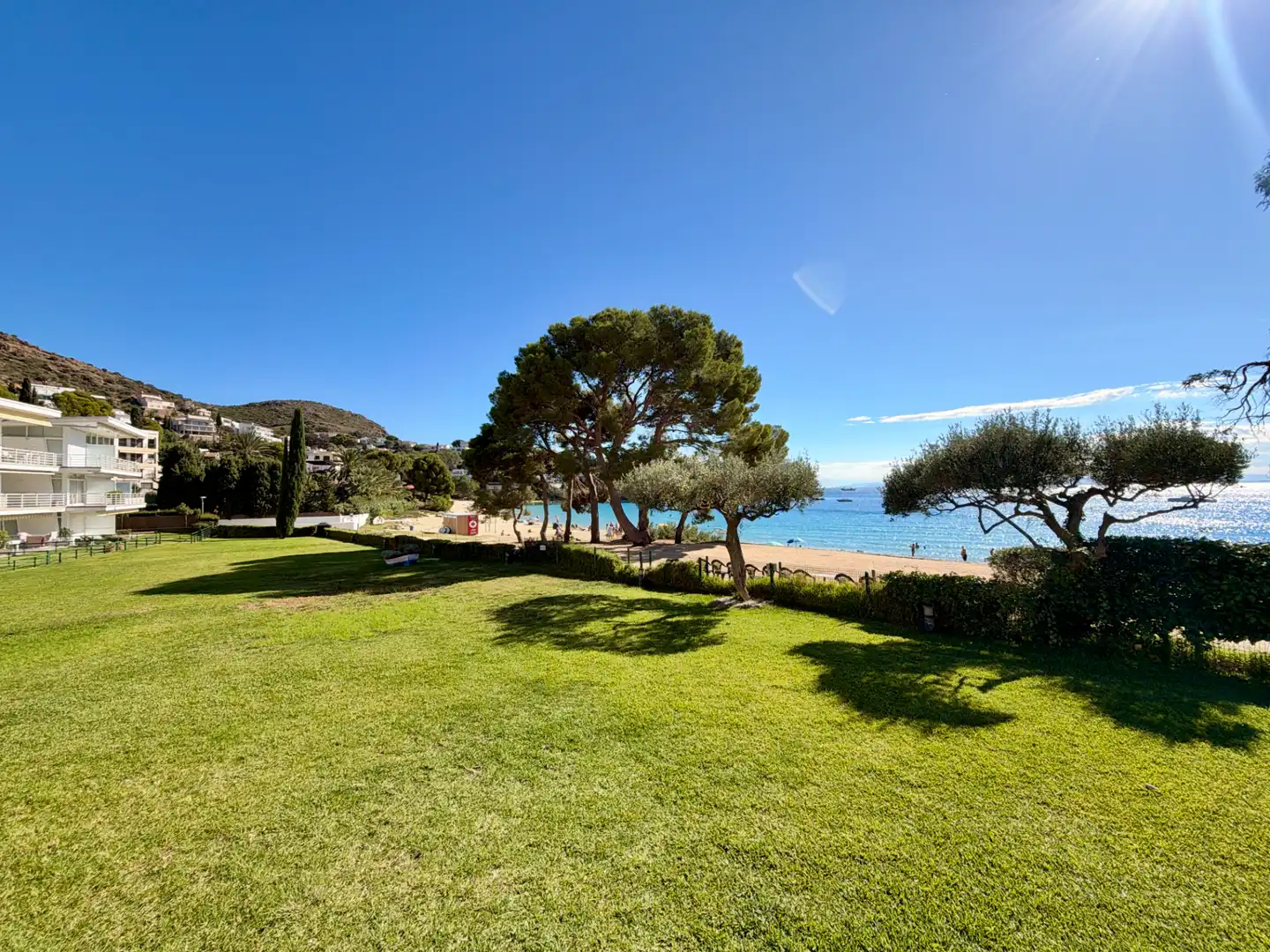 Garden of Flat for sale in Almadrava - Canyelles - Puig-Rom