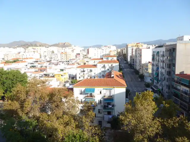 Vista exterior de Piso de alquiler en Málaga con Aire acondicionado, Terraza y Amueblado