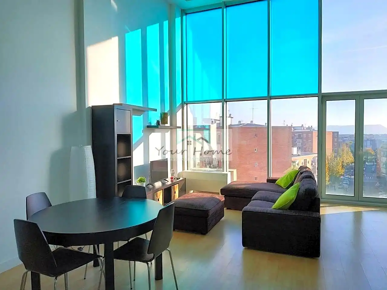 Living room of Duplexes for rent in Torrejón de Ardoz  with Air Conditioner, Furnished and Community pool