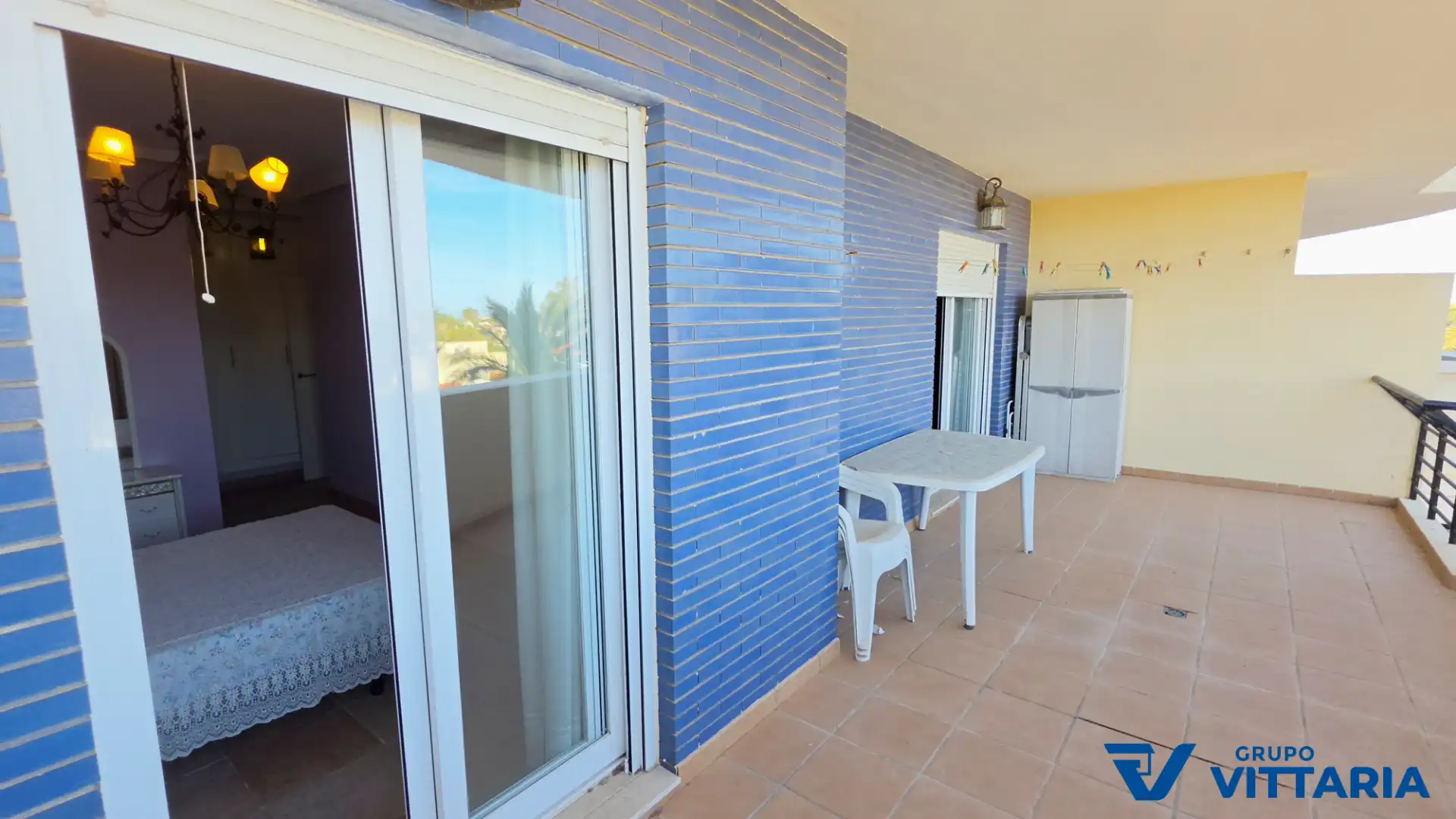 Terraza de Piso en venta en Roquetas de Mar con Aire acondicionado, Terraza y Amueblado