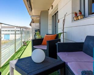 Terrace of Flat for sale in Badalona  with Private garden, Terrace and Balcony