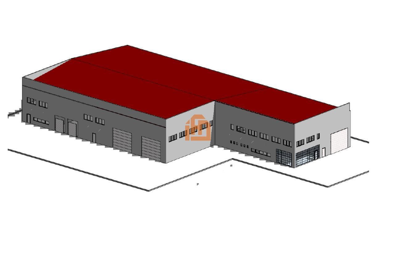 Vista exterior de Nau industrial de lloguer en Villadangos del Páramo