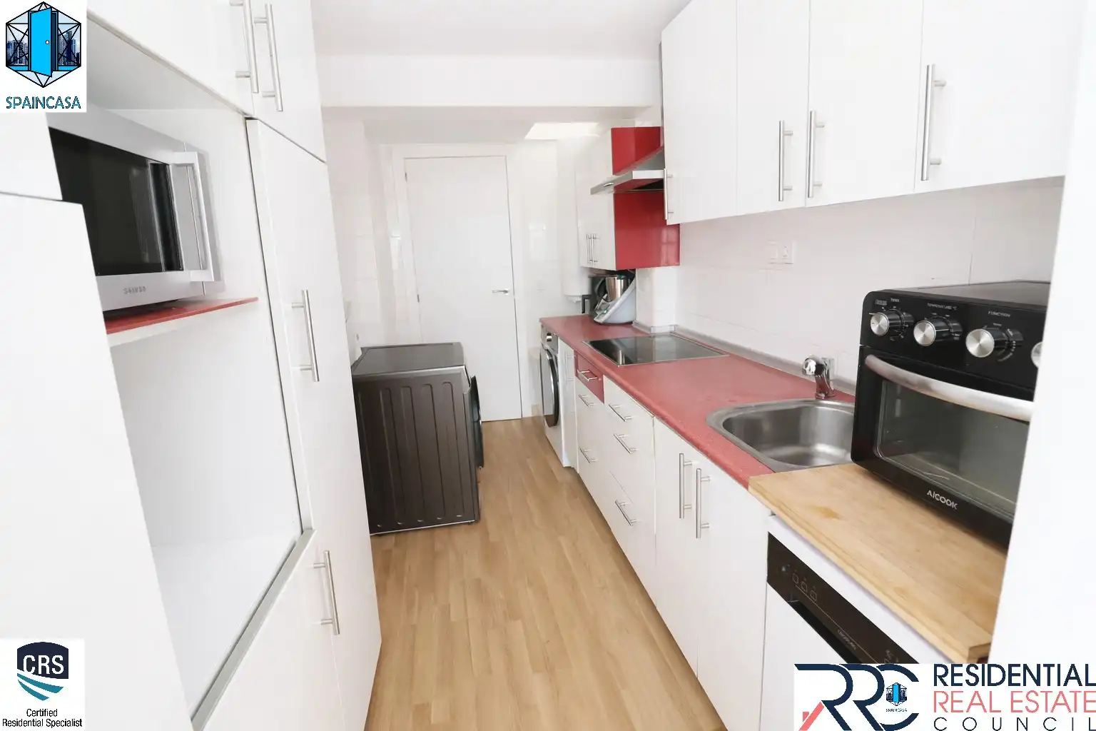 Cocina de Casa o chalet en venta en Aljaraque con Aire acondicionado, Calefacción y Terraza