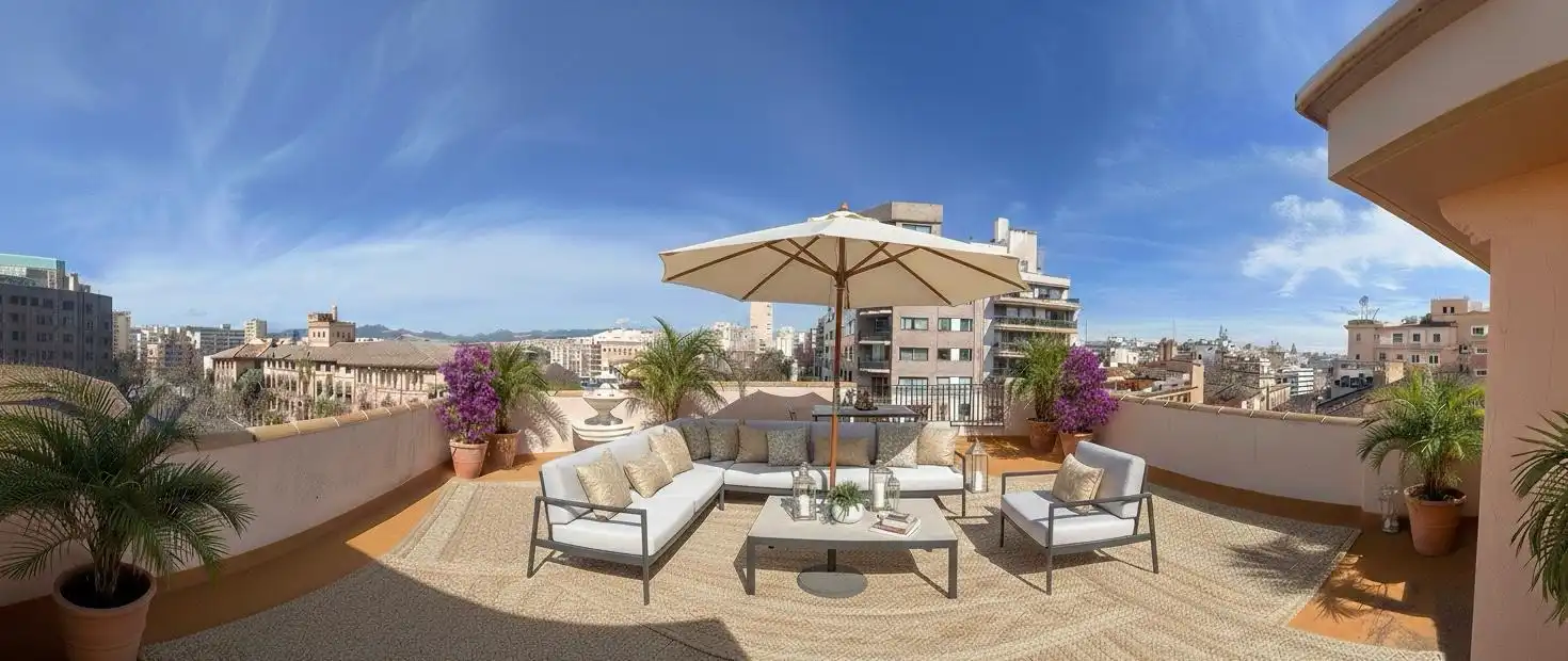 Terraza de Piso en venta en  Palma de Mallorca con Aire acondicionado, Terraza y Trastero