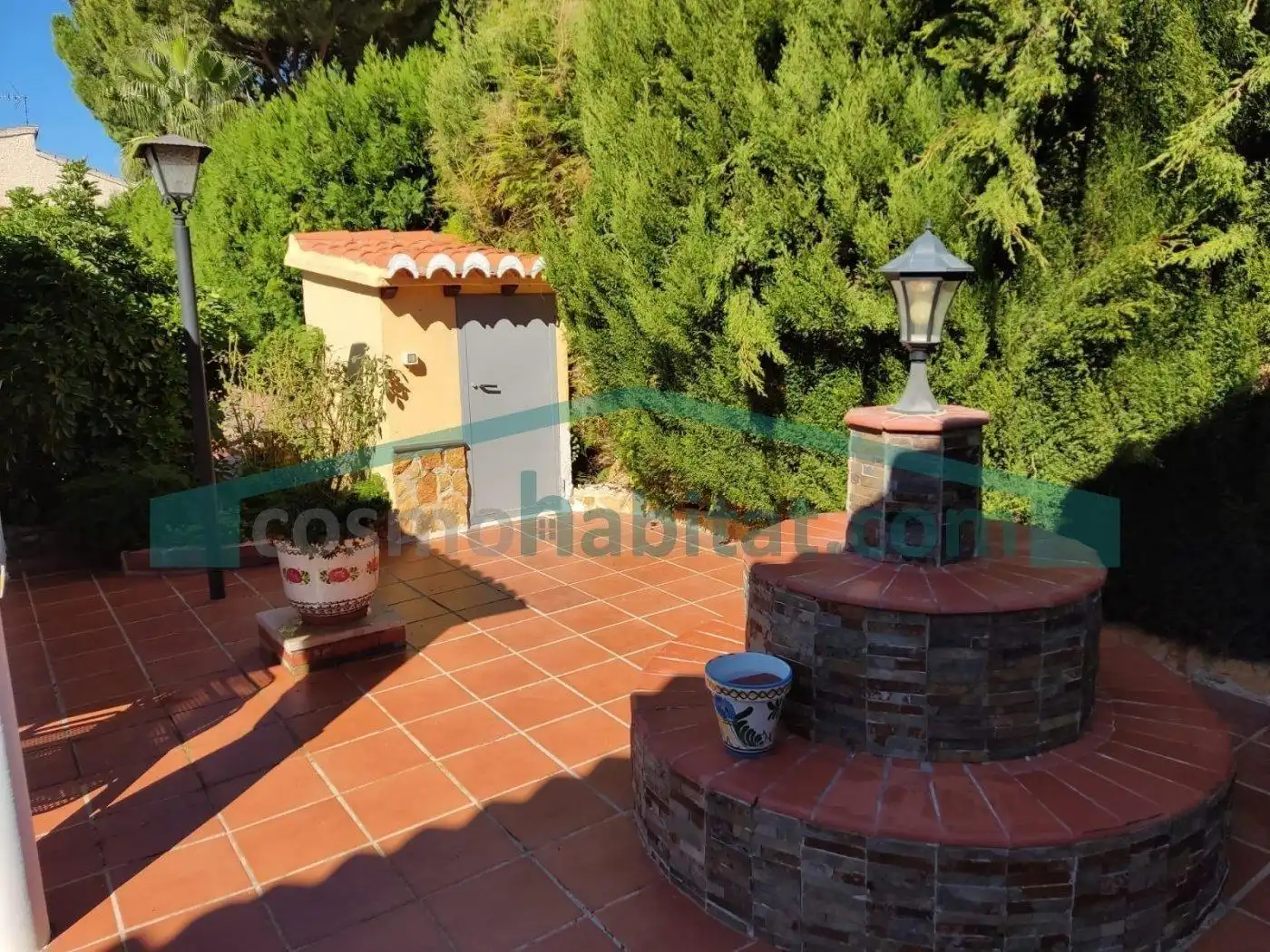 Terrassa de Casa o xalet de lloguer en Náquera amb Aire condicionat, Jardí privat i Terrassa