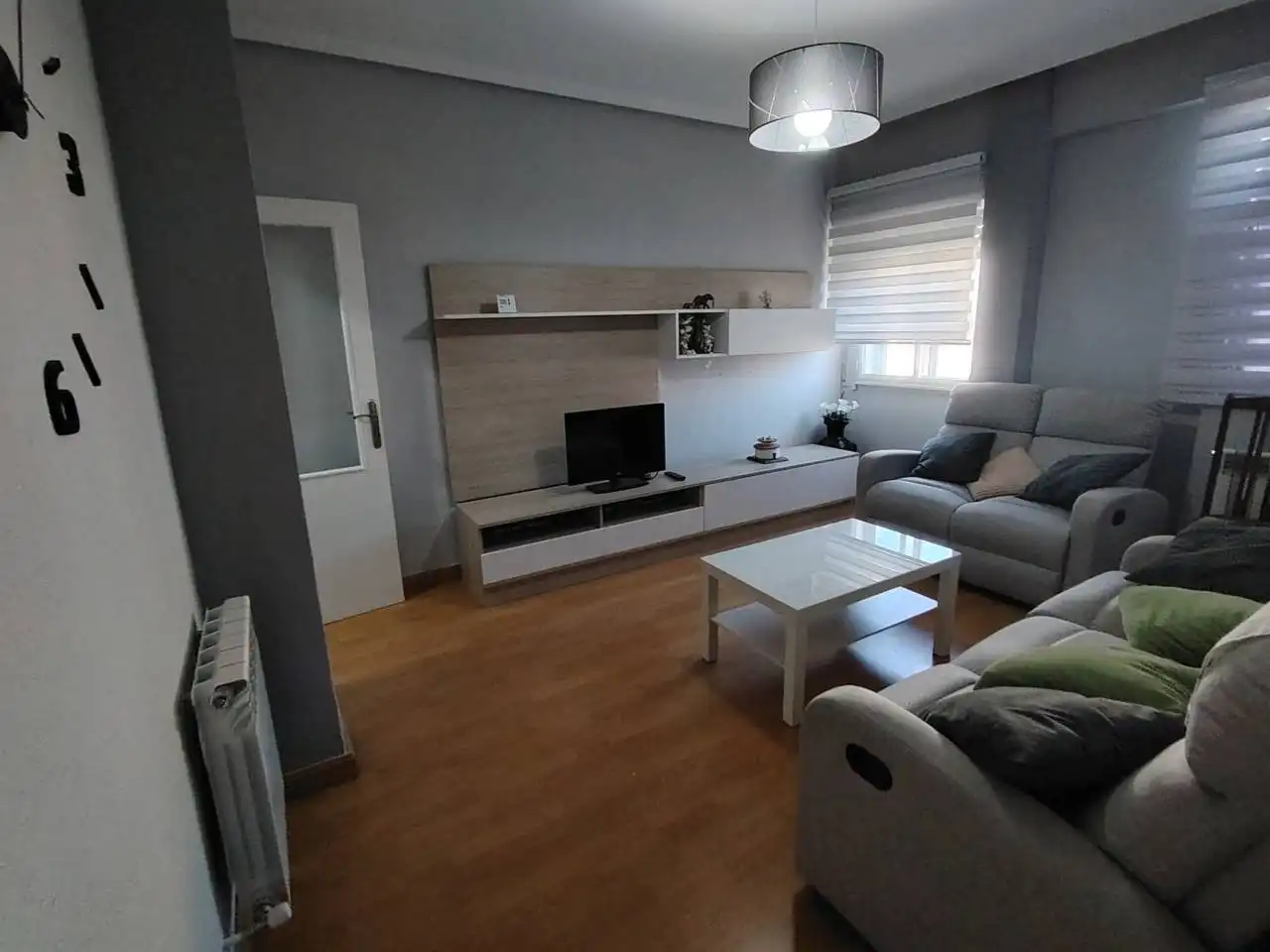 Sala de estar de Piso de alquiler en Zamora Capital  con Calefacción y Amueblado