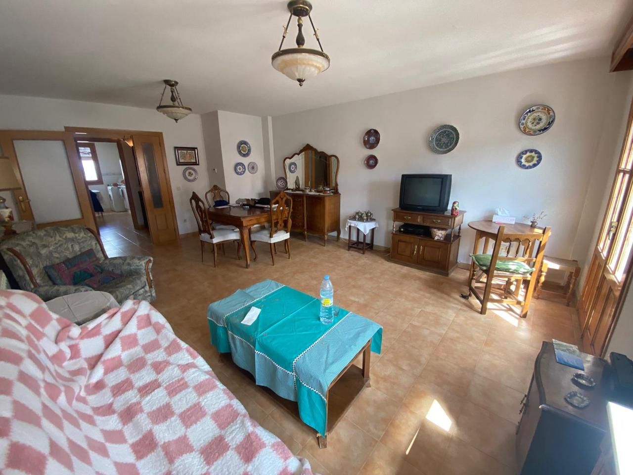 Living room of Flat for sale in Santa Cruz de la Zarza  with Heating, Terrace and Balcony