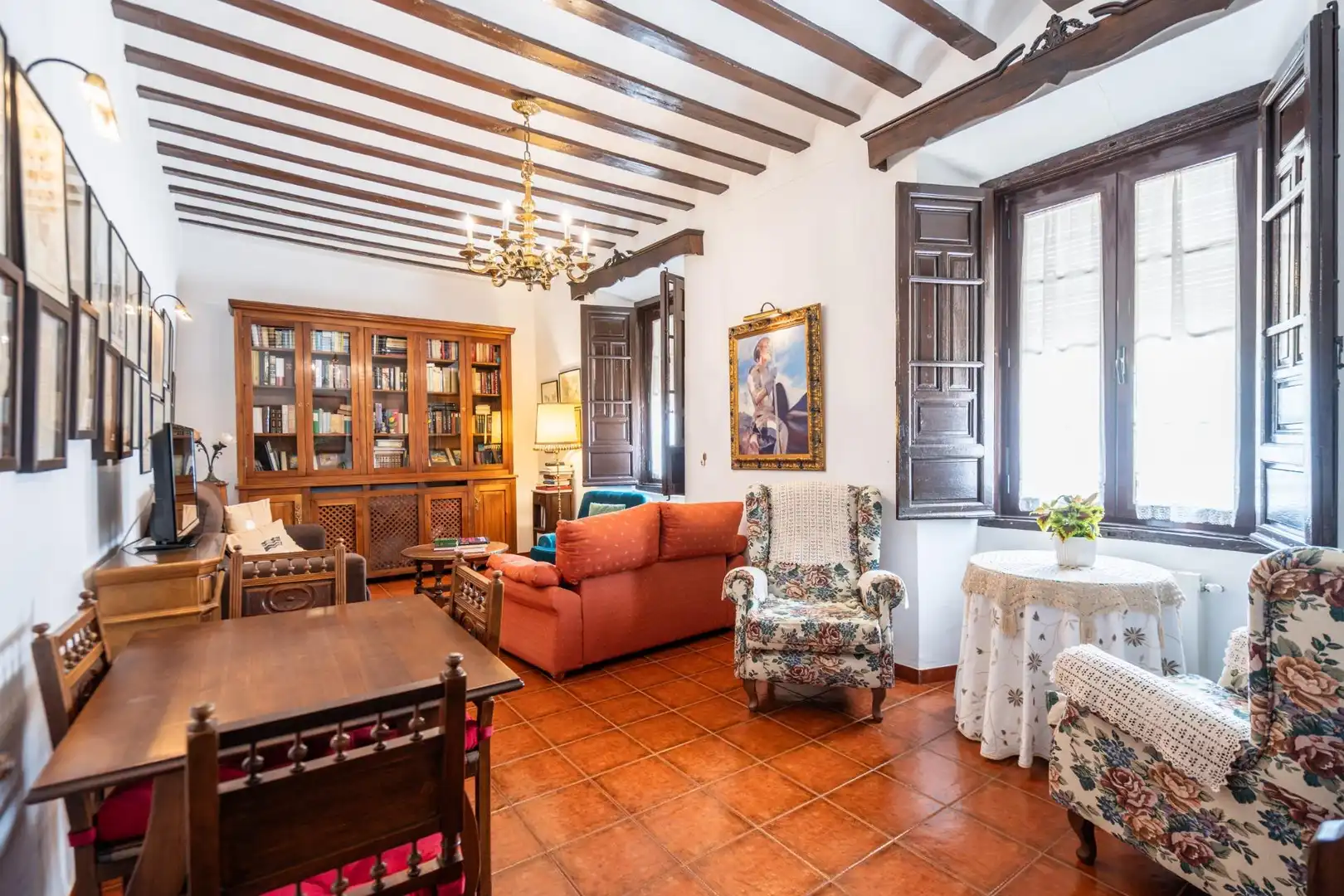 Sala de estar de Casa o chalet en venta en El Toboso con Aire acondicionado, Calefacción y Terraza