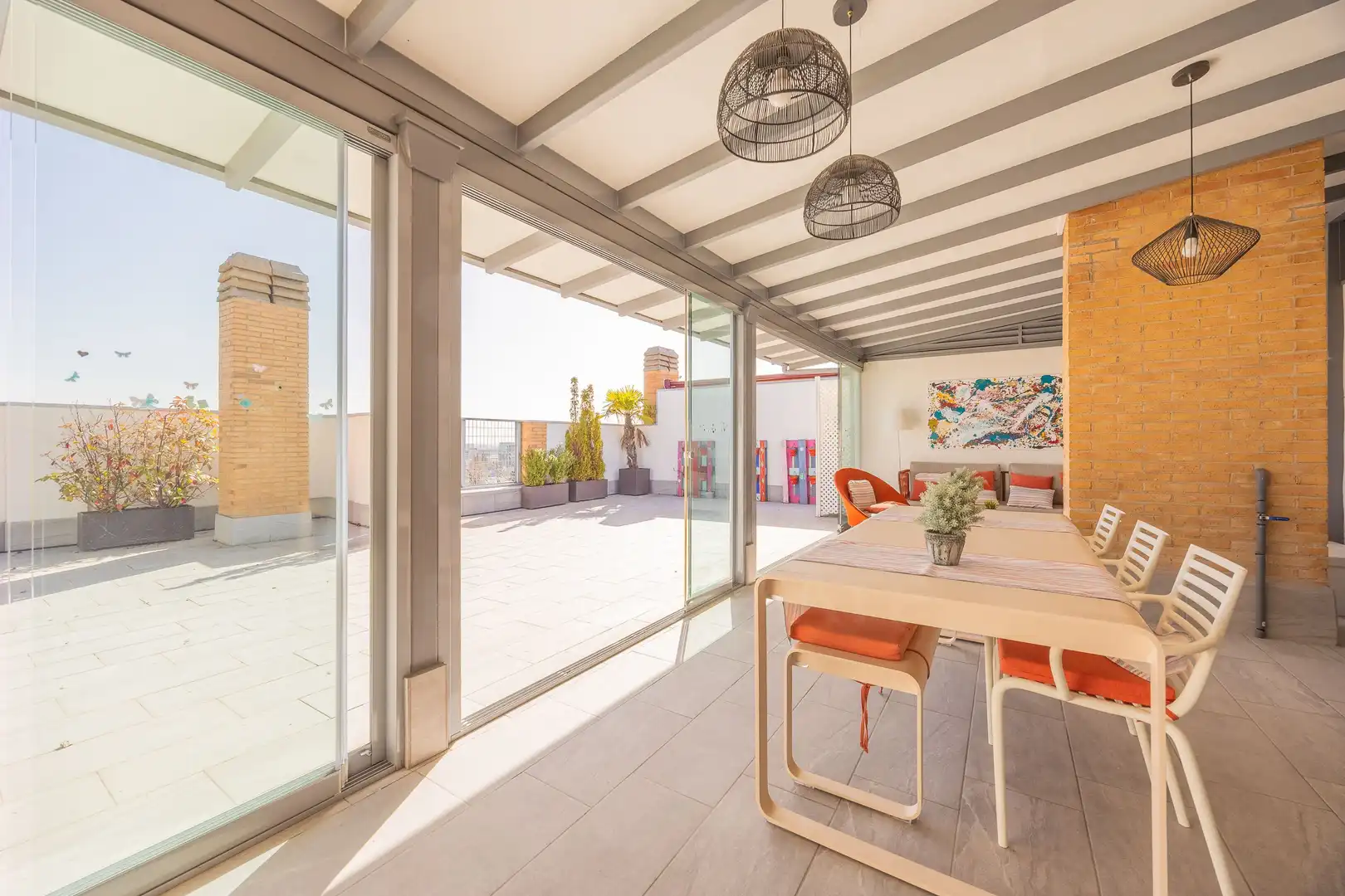 Terraza de Dúplex en venta en Madrid con Calefacción
