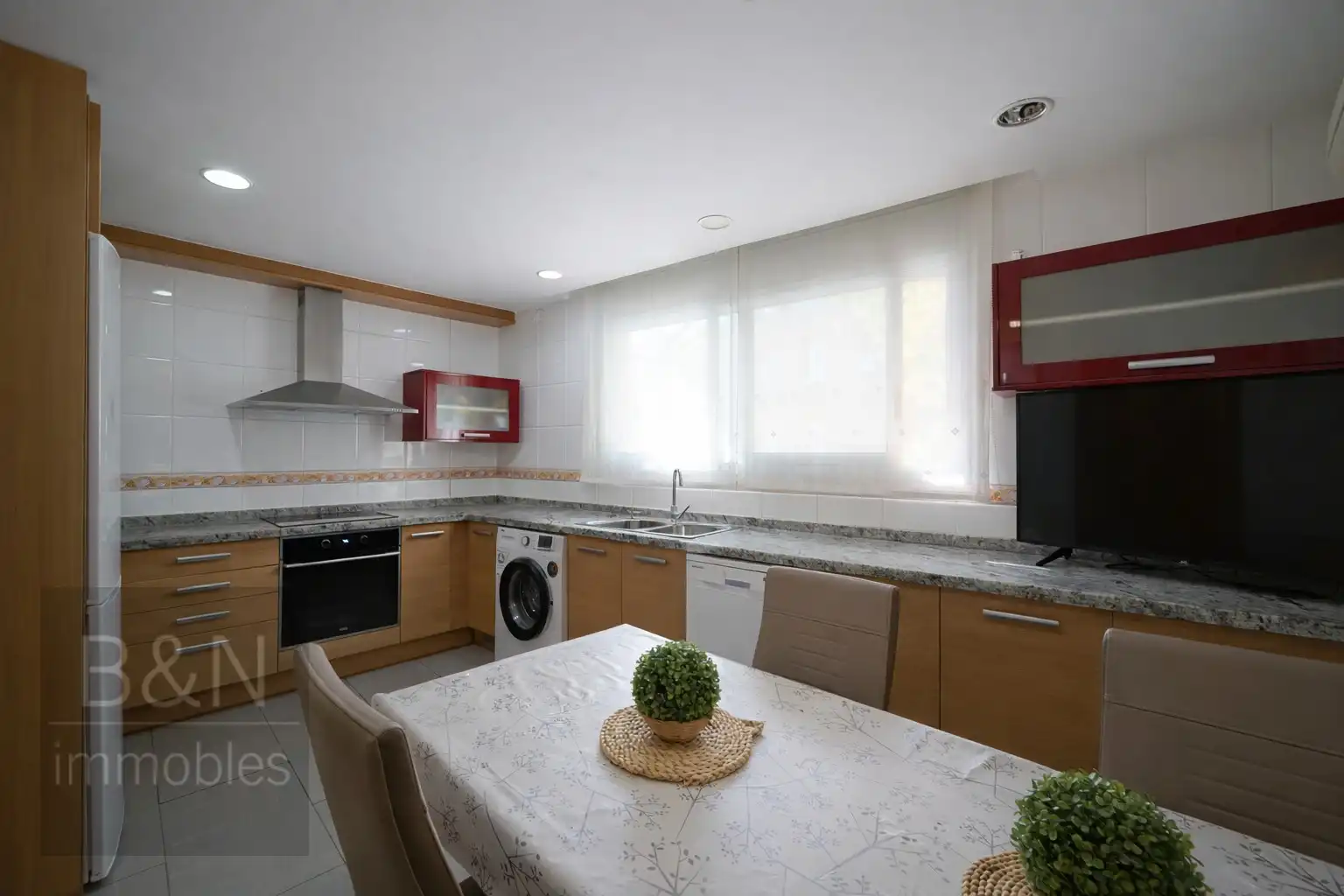Cocina de Casa o chalet en venta en Terrassa con Aire acondicionado, Calefacción y Terraza