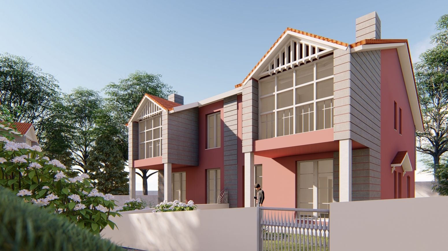 Exterior view of Single-family semi-detached for sale in Medio Cudeyo