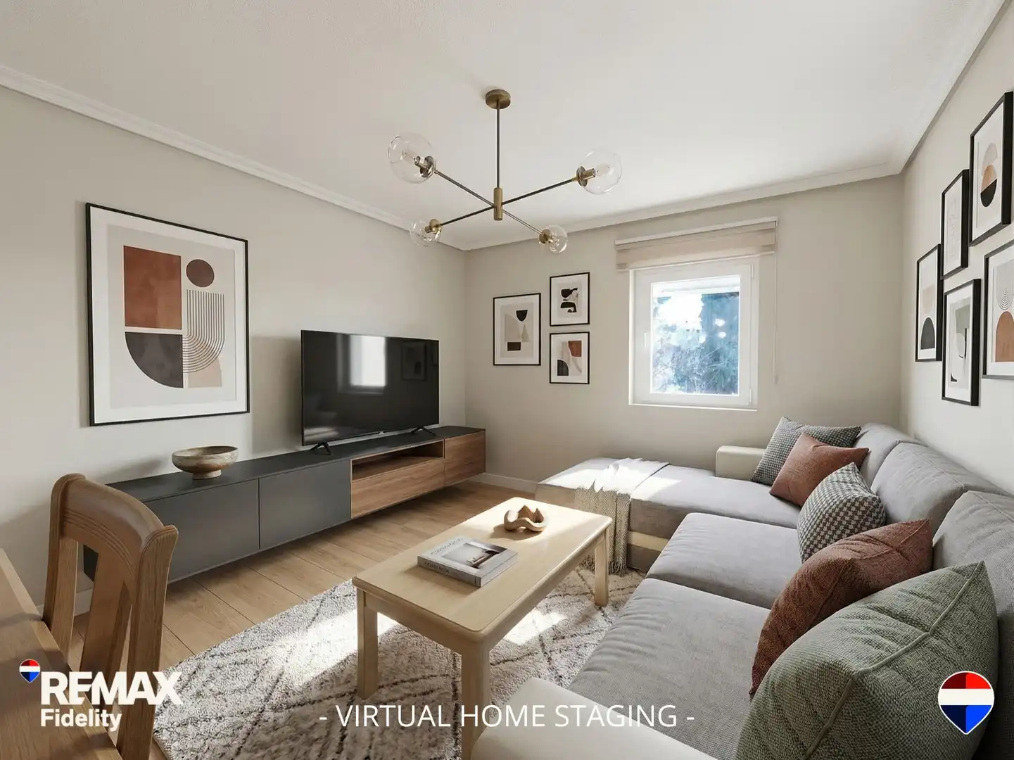 Living room of Flat for sale in Madrid  with Balcony
