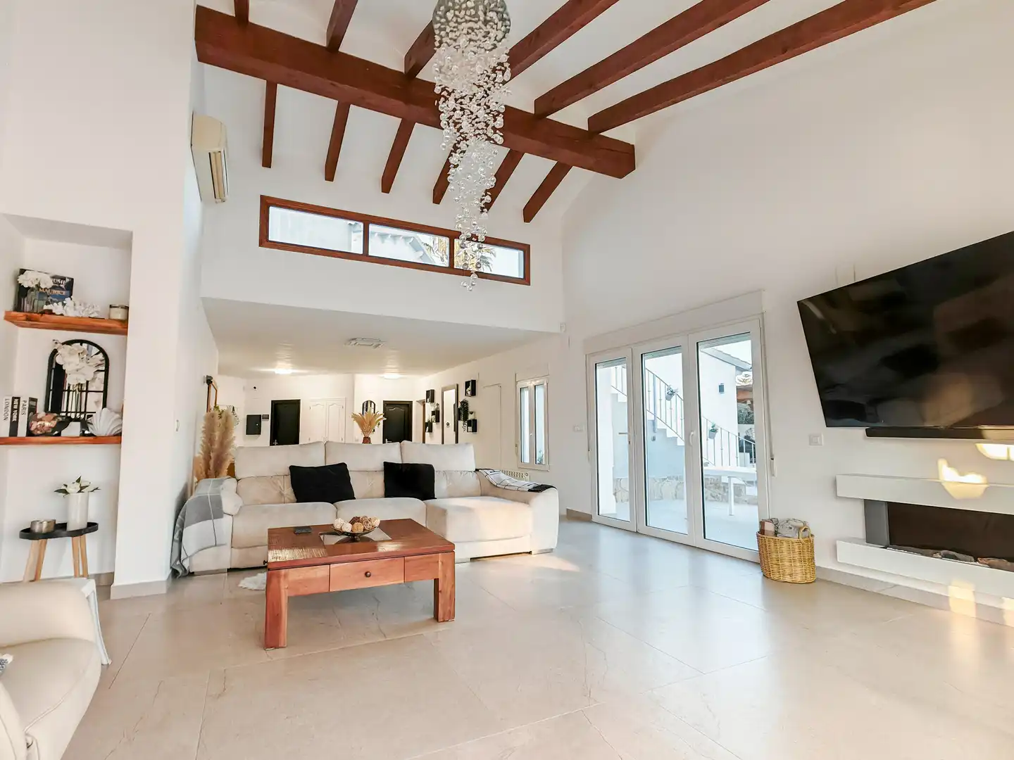 Living room of Houses for sale in Dénia  with Air Conditioner, Heating and Terrace