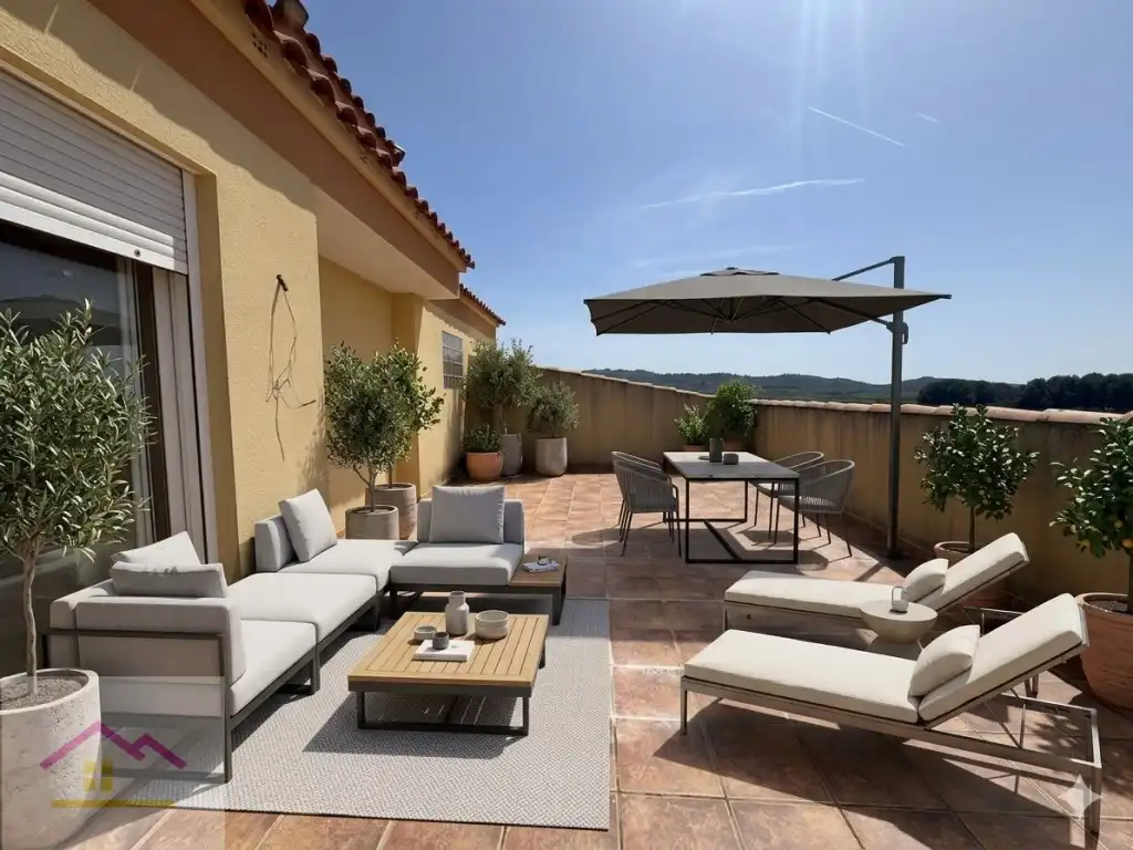 Terraza de Dúplex en venta en Alcalà de Xivert con Aire acondicionado, Terraza y Balcón