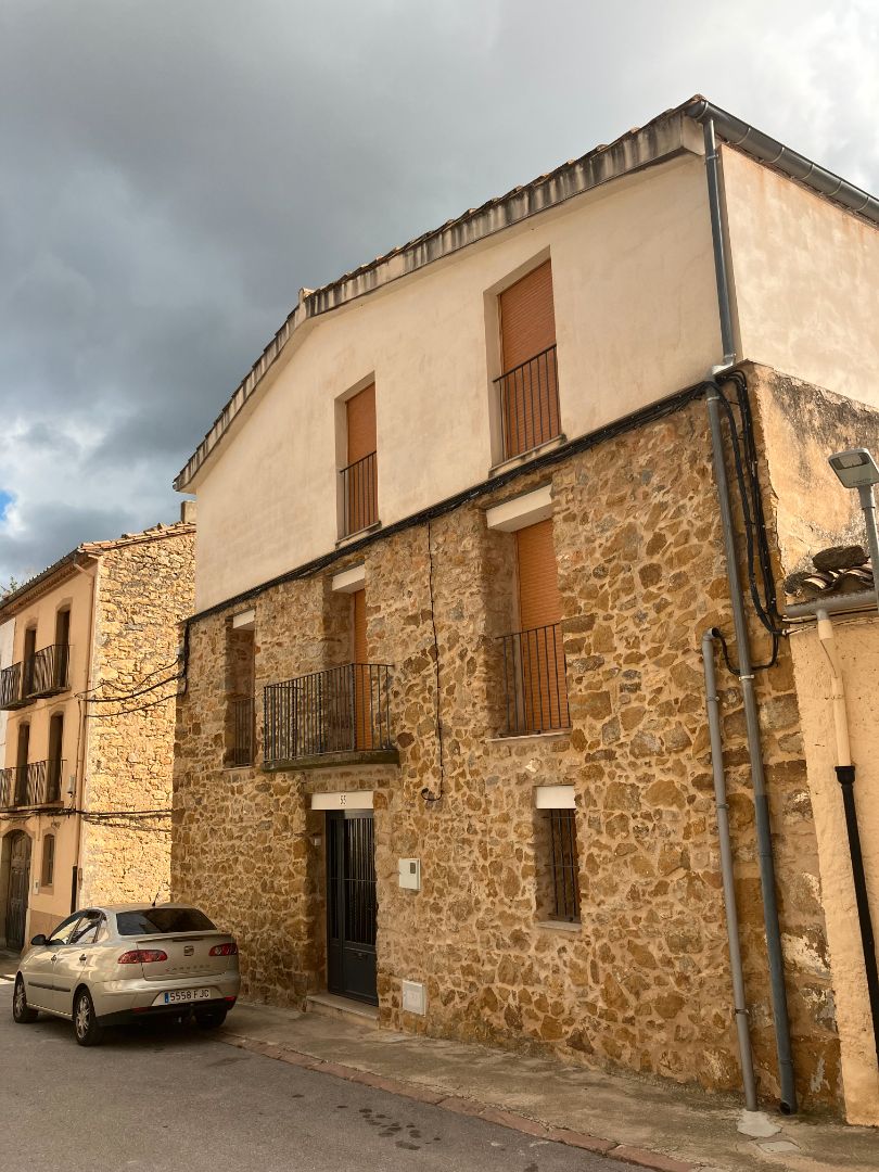 Vista exterior de Casa o xalet de lloguer en Benasal amb Moblat, Forn i Balcó