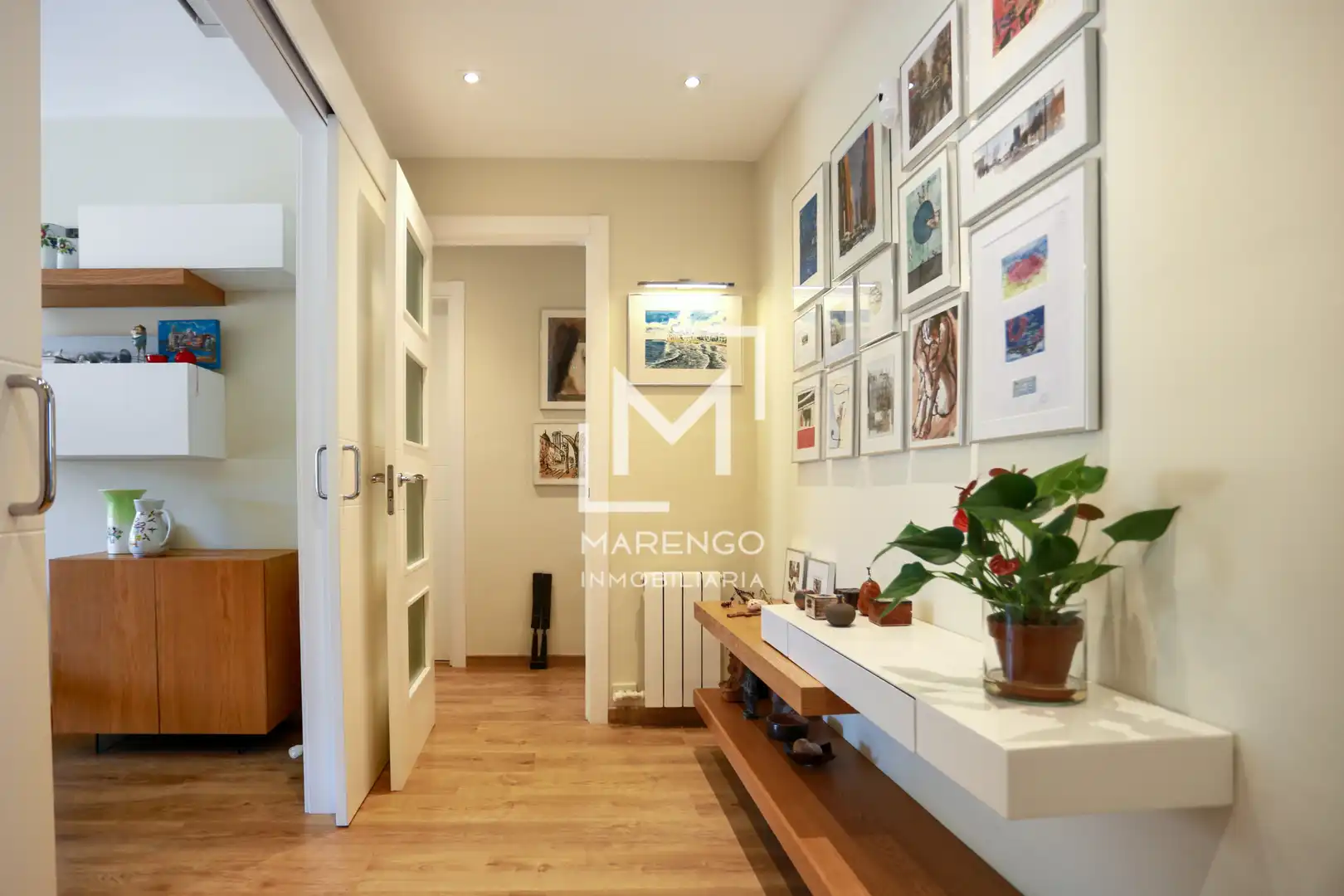 Wohnung zur Miete in Sitges mit Klimaanlage, Heizung und Parkett