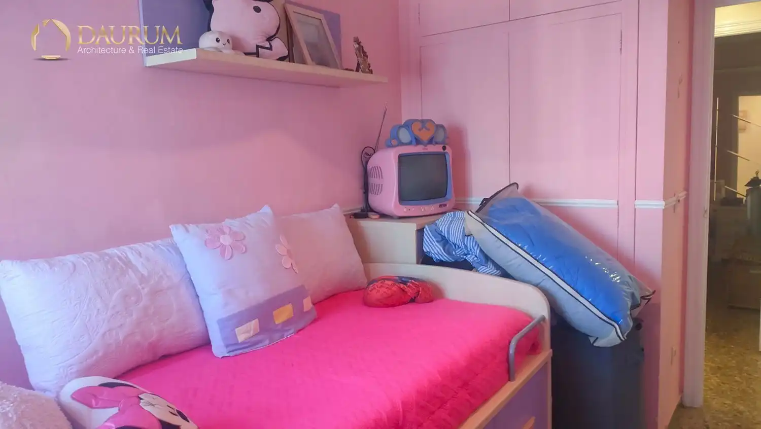 Bedroom of Flat for sale in Mislata  with Air Conditioner, Terrace and Furnished