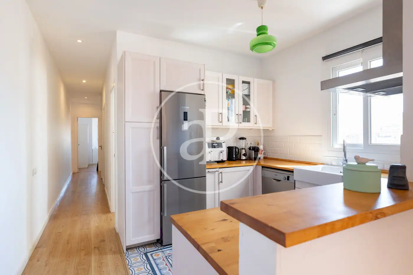 Kitchen of Attic for sale in Barcelona  with Air Conditioner, Heating and Terrace