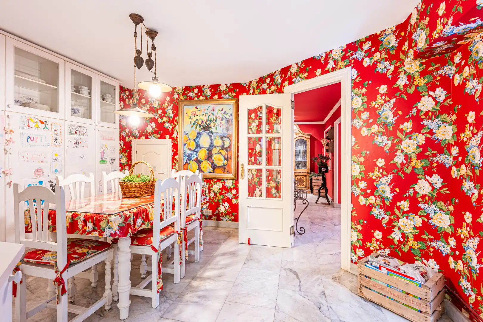 Dining room of Detached homes for sale in Las Rozas de Madrid  with Air Conditioner, Heating and Private garden