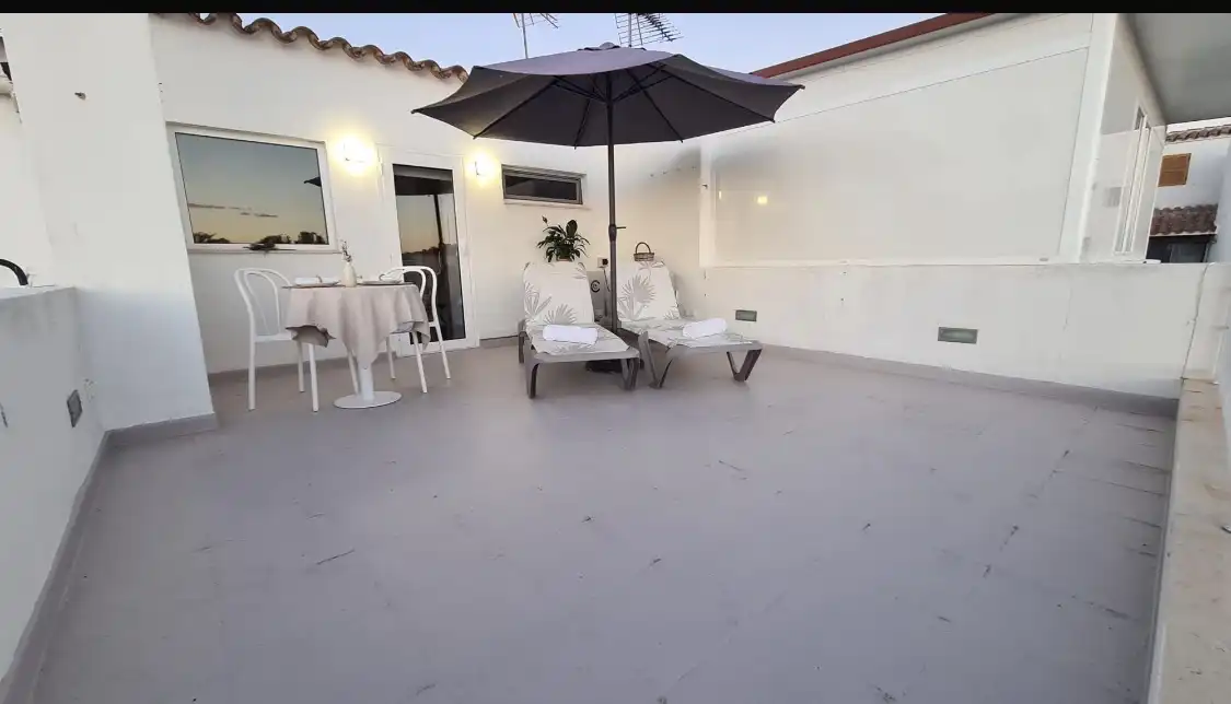 Terrace of Lofts for rent in Ciutadella de Menorca  with Air Conditioner, Parquet flooring and Terrace