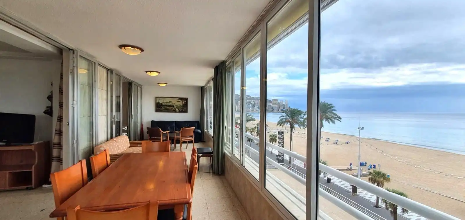 Comedor de Apartamento en venta en Benidorm con Jardín privado, Terraza y Balcón