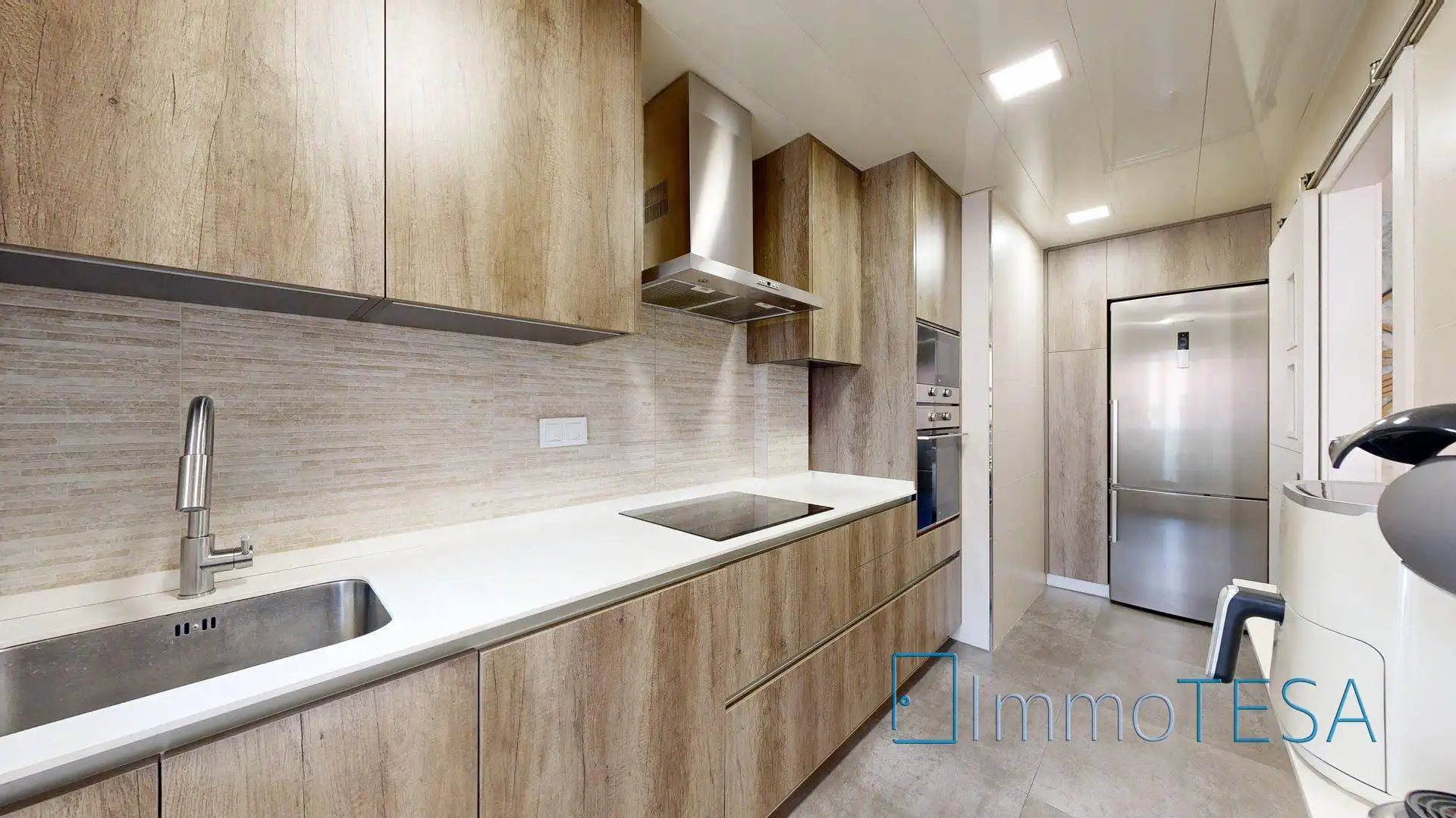 Kitchen of Flat for sale in Sabadell  with Air Conditioner, Heating and Parquet flooring