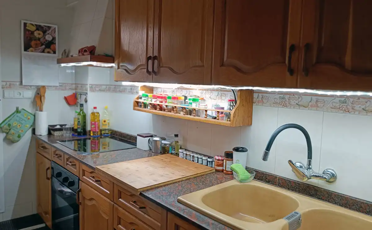 Küche von Wohnung zum Verkauf in Valencia mit Terrasse und Abstellraum