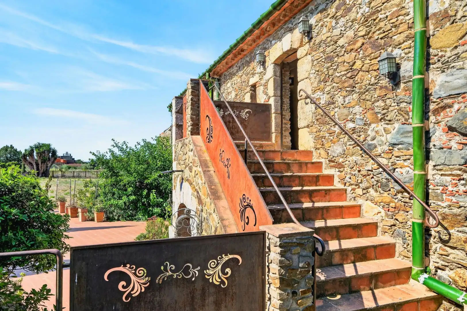 Vista exterior de Casa o chalet en venta en Mollet de Peralada con Jardín privado, Terraza y Piscina