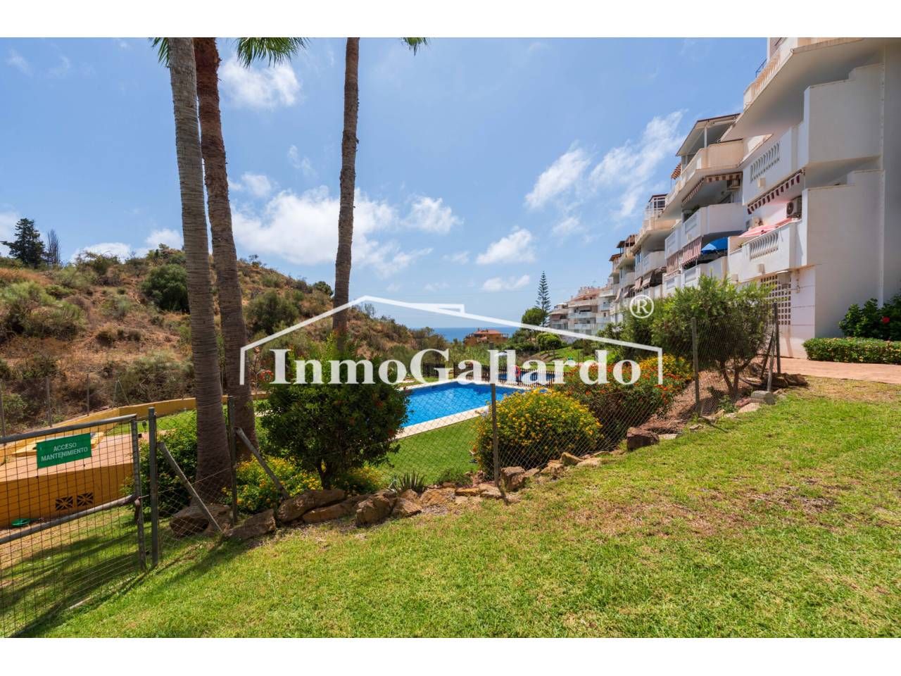 Garden of Flat for sale in Rincón de la Victoria  with Air Conditioner and Community pool