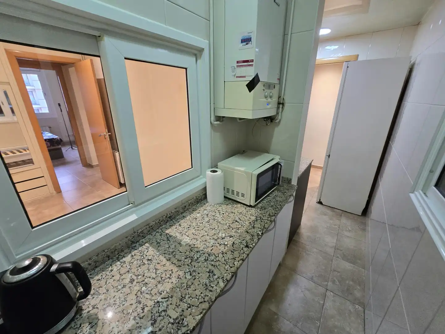 Cocina de Piso en venta en Barcelona con Aire acondicionado y Balcón